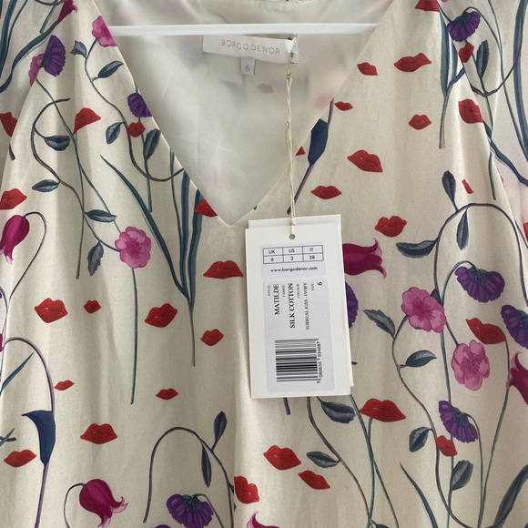NWT Borgo De Nor Matilde Maxi Dress - Picture 3 of 3